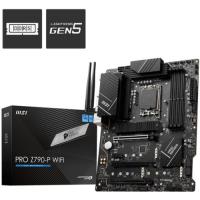 MSI PRO Z790-P WIFI 7000MHz(OC) DDR5 Soket 1700 M.2 HDMI DP ATX Anakart - 1